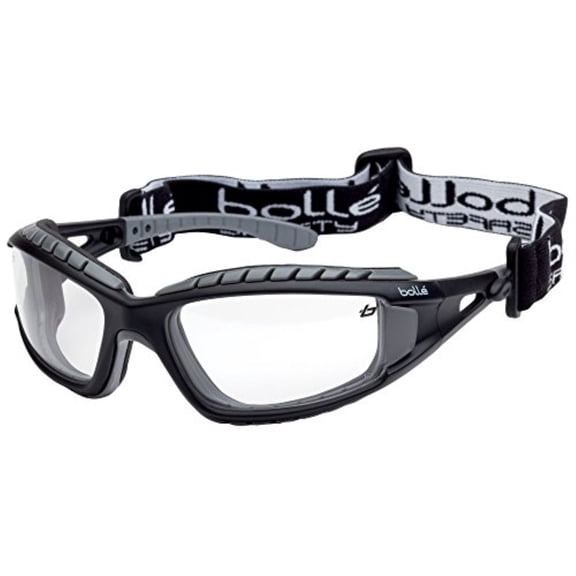 Bolle Safety Goggle Tracker 40085 Clear PC ASAF Black & Grey