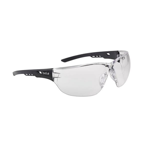 Bolle Safety NESSPSI Ness, Clear Pc Asaf, Black Frame