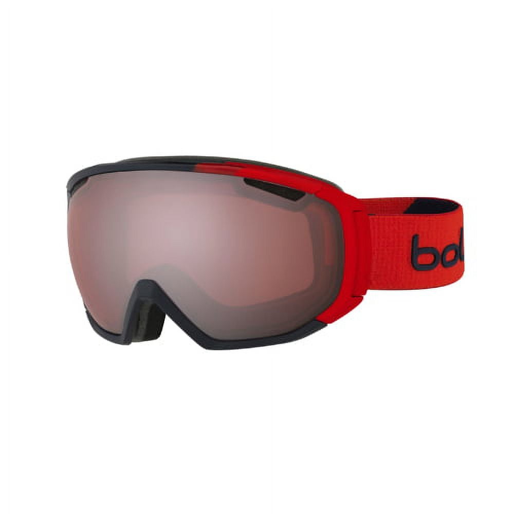 Bolle Winter Tsar Matte Red Vermillion Gun 21446 Ski Goggles M/L CarboGlas Lens