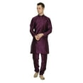 thumbnail image 1 of Bollywood Designer Indian Silk Festive Diwali Kurta Churidar Set Ethnic Costume, 1 of 2