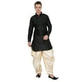 thumbnail image 1 of Bollywood Elegant Indian Silk Festive Diwali Pathani Salwar Kamij Suit, 1 of 2