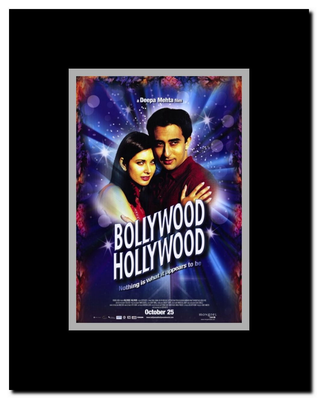 Bollywood Hollywood Framed Movie Poster