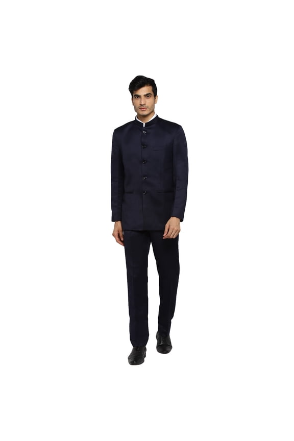 Clothing Designer Polyviscose Nehru Bandhgala Suit Bollywood Style..