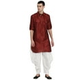 thumbnail image 1 of Bollywood Designer Indian Silk Festive Diwali Pathani Salwar Ethnic Costume, 1 of 6