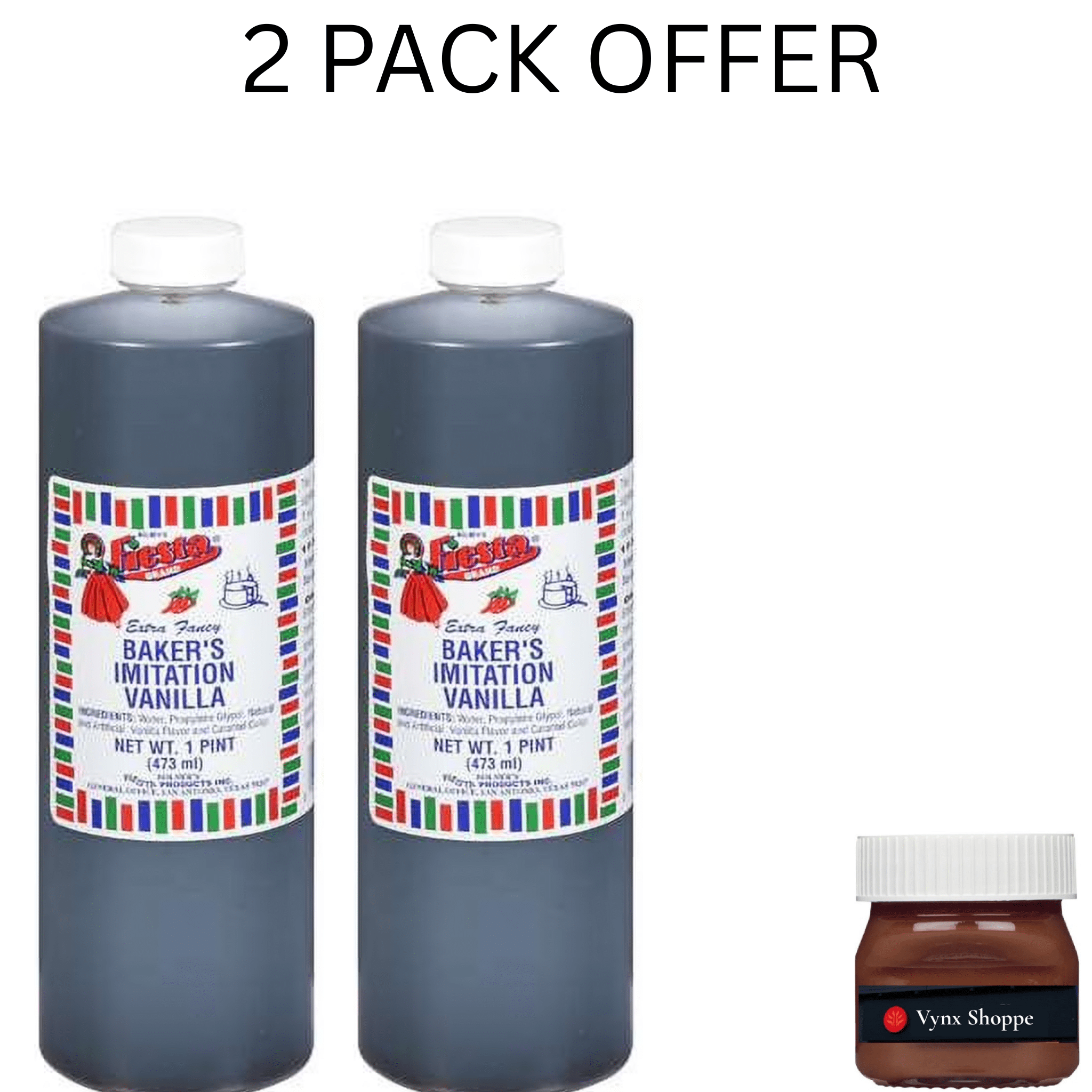 Bolner's Fiesta Brand Baker's Imitation Vanilla, 1 pt