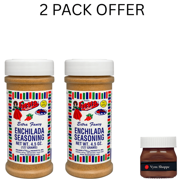 Bolner's Fiesta Brand Enchilada Seasoning, 4.5 oz Jar