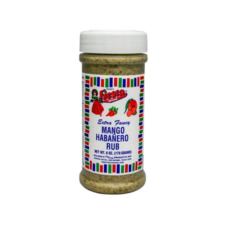 Bolner's Fiesta Extra Fancy Mango Habanero Rub, 6 oz