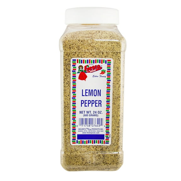Bolner's Fiesta Brand Lemon Pepper Seasoning, 24 oz