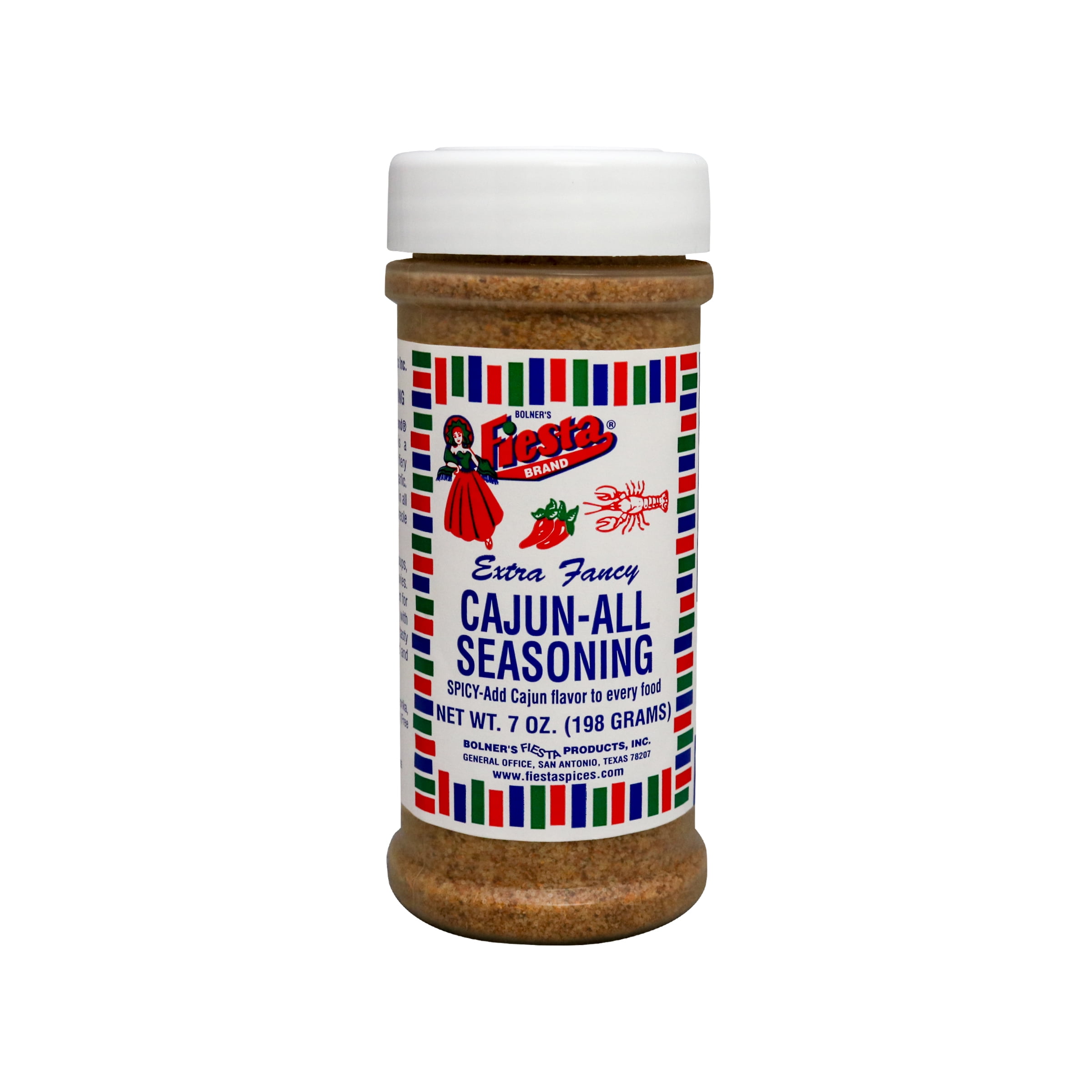 Bolners Fiesta Brand Spicy Cajun-All Seasoning, 7 oz