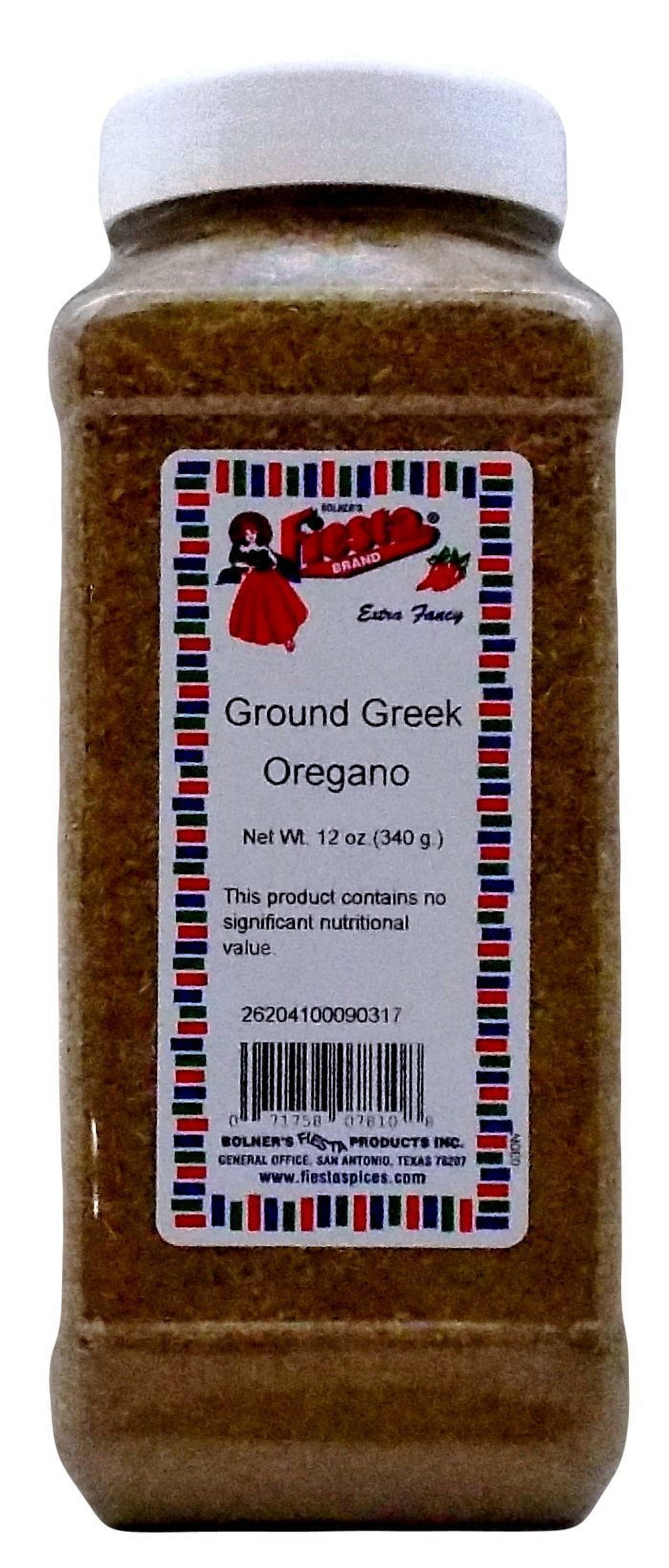 Bolner's Fiesta Extra Fancy OIF8 Ground Greek Oregano, 12 Ounces