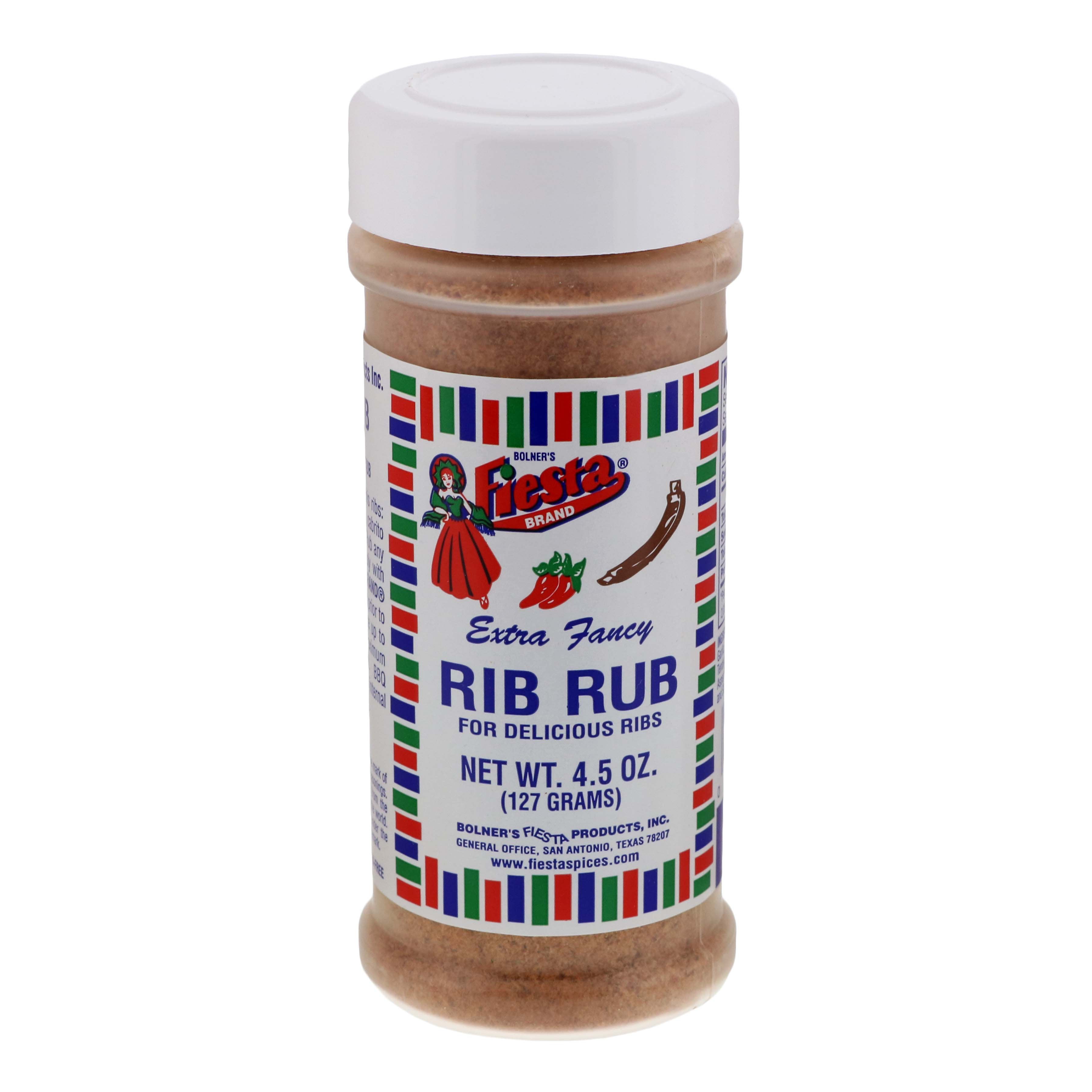Bolner's Fiesta Rib Rub - 4.5 oz (Packaging May Vary) - Walmart.com