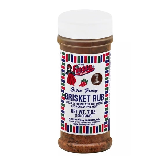 Bolner's Fiesta Seasoning - Salt Free Brisket Rub 5oz - 1 bottle