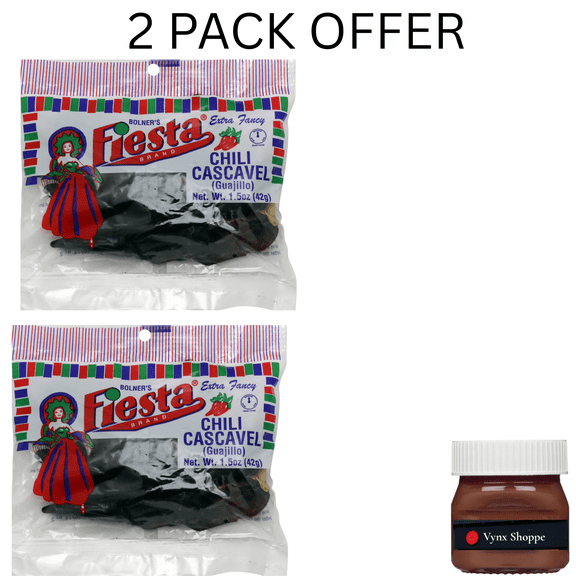 Bolners Fiesta Fiesta Cascabel Chili Peppers, 1.5 oz