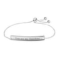 thumbnail image 1 of Bolo Adjustable Bracelet 925 Sterling Silver You Are My Sunshine Tag Statement Friendship for Women Jewelry Birthday Christmas Gifts for Women, 1 of 8