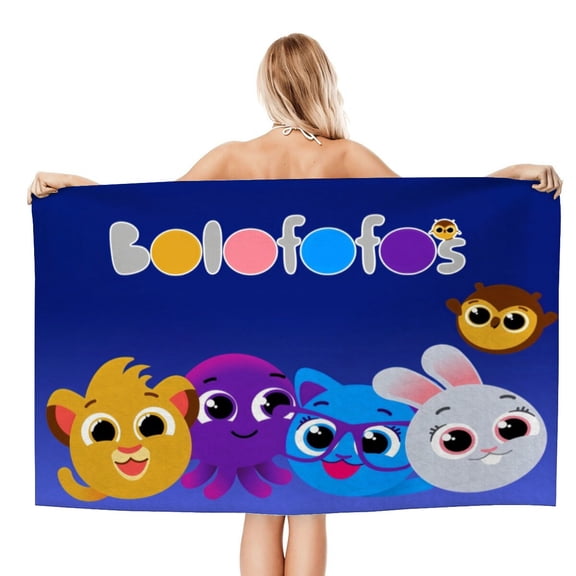 Bolofofos Gifts Beach Towel for Women Girl Birthday Inspired Fan Bath Outdoor Music Lover