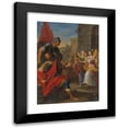 thumbnail image 1 of Bolognese School 14x18 Black Modern Framed Museum Art Print Titled - Jephthah and His Daughter (18th Century), 1 of 5