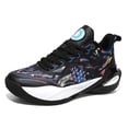 thumbnail image 1 of Bolognifi 2026 Fashion Casual Running Outdoor Sneakers Men's Shoes Training Sports Basketball - BLACK_6, 1 of 7