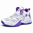 thumbnail image 1 of Bolognifi High-Top Boys Basketball Shoes Cushioned Sneakers with Breathable Support for Youth Sports Training, 1 of 5