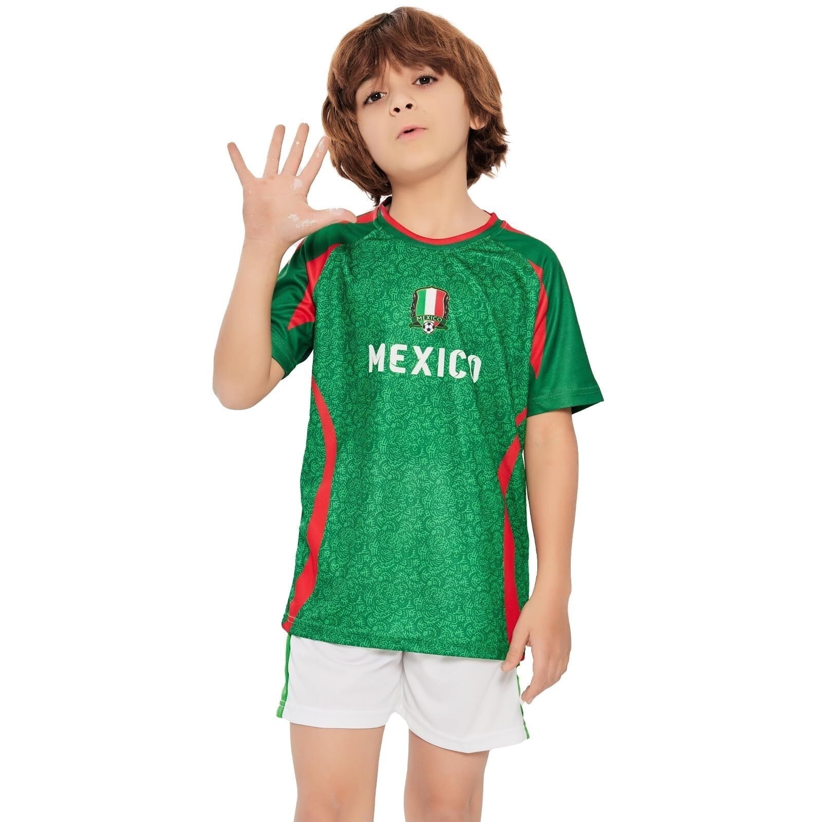 Sportkleding Jongens Fiohiros Kids Football Jersey Set Sports Clothing, Quick-Drying Sports Apparel For Kids, Training Suit With Shorts And T-Shirt (DE/NL/SE/PL, Leeftijd Snel Drogend Polyester
