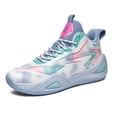 thumbnail image 1 of Bolognifi Men's Basketball Shoes, Classic Training Sports - BLUE_3.5, 1 of 7