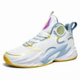 thumbnail image 1 of Bolognifi Men's Basketball Shoes Sports Shoes Anti Slip Basketball Boots, 1 of 4