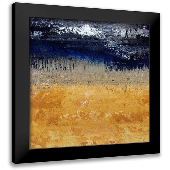Bolokofsky, Ronald 12x12 Black Modern Framed Museum Art Print Titled - Prairie Night