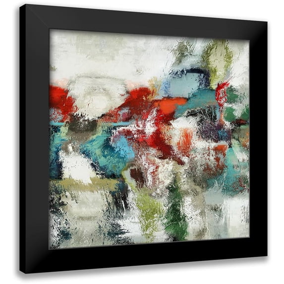 Bolokofsky, Ronald 12x12 Black Modern Framed Museum Art Print Titled - Tis the Season II