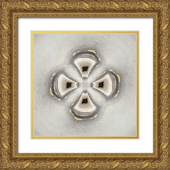 Bolokofsky, Ronald 12x12 Gold Ornate Wood Framed with Double Matting Museum Art Print Titled - Pattern IV