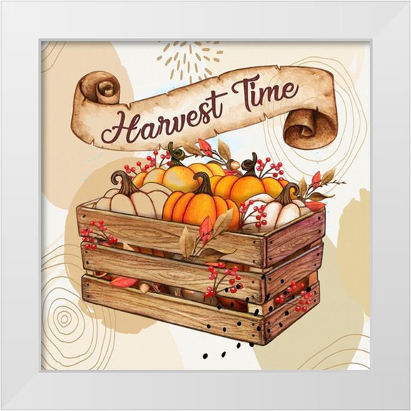 Bolokofsky, Ronald 12x12 White Modern Wood Framed Museum Art Print Titled - Harvest Time 159