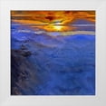 thumbnail image 1 of Bolokofsky, Ronald 12x12 White Modern Wood Framed Museum Art Print Titled - Summer Sunset, 1 of 4