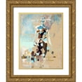 thumbnail image 1 of Bolokofsky, Ronald 12x14 Gold Ornate Wood Framed with Double Matting Museum Art Print Titled - Dream Fashion II, 1 of 4