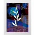 thumbnail image 1 of Bolokofsky, Ronald 12x14 White Modern Wood Framed Museum Art Print Titled - Botanical Abstract 434, 1 of 4