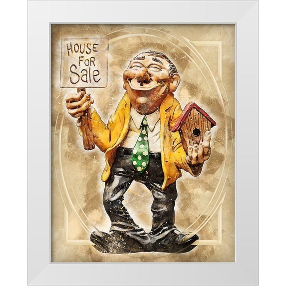 Bolokofsky, Ronald 12x14 White Modern Wood Framed Museum Art Print Titled - Realtor