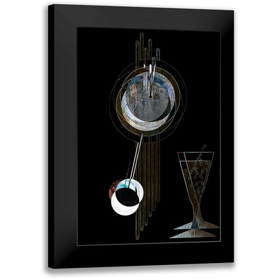 Bolokofsky, Ronald 13x18 Black Modern Framed Museum Art Print Titled - Afternoon Hangover III