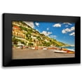 thumbnail image 1 of Bolokofsky, Ronald 14x10 Black Modern Framed Museum Art Print Titled - Positano Beach II, 1 of 5