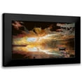 thumbnail image 1 of Bolokofsky, Ronald 14x10 Black Modern Framed Museum Art Print Titled - Raging Sunset, 1 of 5