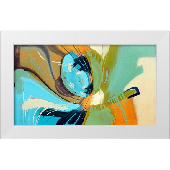 Bolokofsky, Ronald 14x10 White Modern Wood Framed Museum Art Print Titled - Genesis I