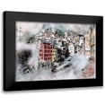 thumbnail image 1 of Bolokofsky, Ronald 14x11 Black Modern Framed Museum Art Print Titled - Riomaggiore, 1 of 5