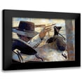 thumbnail image 1 of Bolokofsky, Ronald 14x11 Black Modern Framed Museum Art Print Titled - Saddle Up, 1 of 5