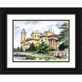 thumbnail image 1 of Bolokofsky, Ronald 14x11 Black Ornate Wood Framed with Double Matting Museum Art Print Titled - The Basilica Architecture, 1 of 4