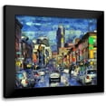 thumbnail image 1 of Bolokofsky, Ronald 14x12 Black Modern Framed Museum Art Print Titled - Brooklyn, 1 of 5