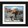 thumbnail image 1 of Bolokofsky, Ronald 14x12 Black Ornate Wood Framed with Double Matting Museum Art Print Titled - Garden Bouquet, 1 of 4