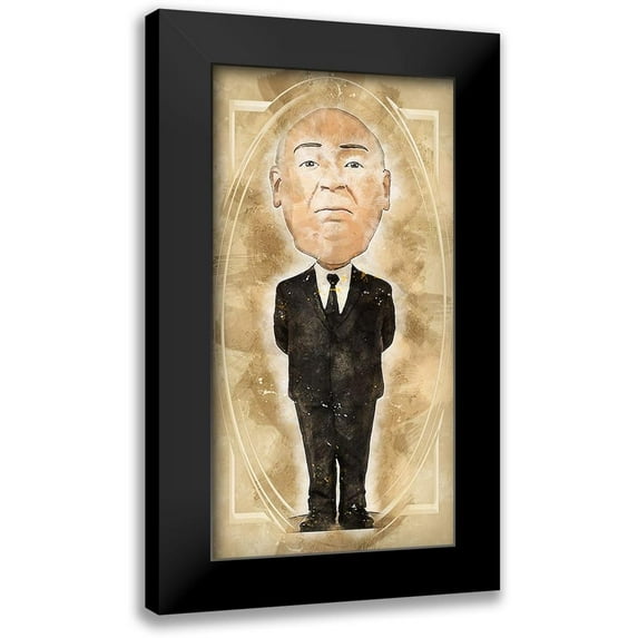 Bolokofsky, Ronald 14x24 Black Modern Framed Museum Art Print Titled - Hitchcock