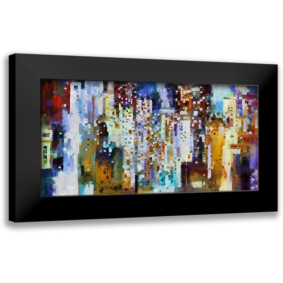 Bolokofsky, Ronald 14x9 Black Modern Framed Museum Art Print Titled - Transformations
