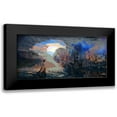 thumbnail image 1 of Bolokofsky, Ronald 14x9 Black Modern Framed Museum Art Print Titled - Urban Calling, 1 of 5