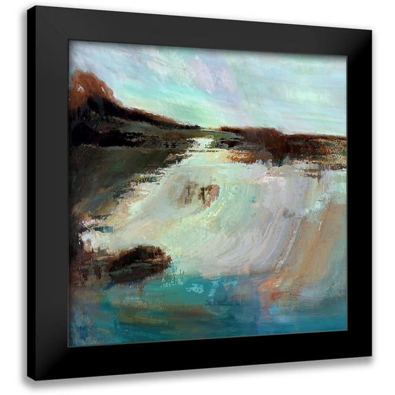 Bolokofsky, Ronald 15x15 Black Modern Framed Museum Art Print Titled - River Falls