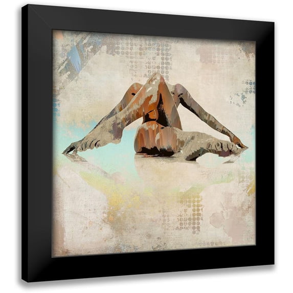 Bolokofsky, Ronald 15x15 Black Modern Framed Museum Art Print Titled - Under the Sun II