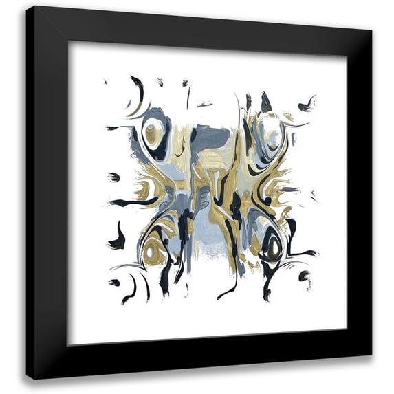 Bolokofsky, Ronald 15x15 Black Modern Framed Museum Art Print Titled - Which Way IV