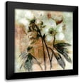 thumbnail image 1 of Bolokofsky, Ronald 15x15 Black Modern Framed Museum Art Print Titled - White Petals I, 1 of 5