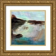 thumbnail image 1 of Bolokofsky, Ronald 15x15 Gold Ornate Wood Framed with Double Matting Museum Art Print Titled - River Falls, 1 of 4